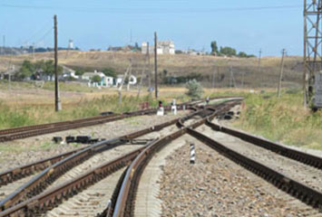 Строительство приемоотправочных, соединительных и прочих железнодорожных путей в г. Астане