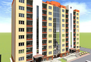 Строительство жилого комплекса в городе Атырау